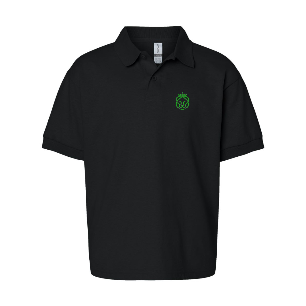 Youth Ahold Delhaize Symbol Gildan Dry Blend Jersey Polo