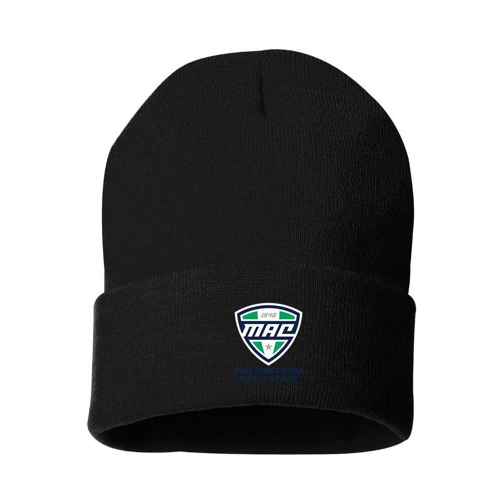 Mid American Conference Logo Beanie Hat
