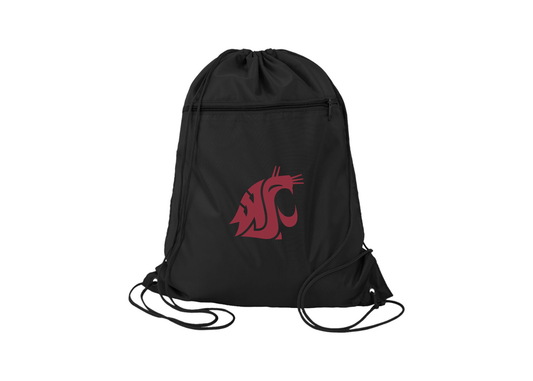 Washington State Cougars Q-Tees - Polyester Cinchpack