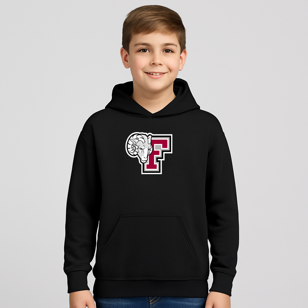 Youth Fordham Rams Logo Pullover Hoodie