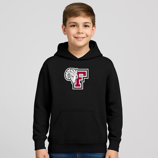 Youth Fordham Rams Logo Pullover Hoodie