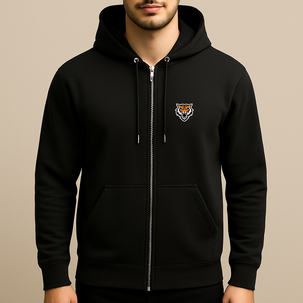 Men's Idaho State Bengals Logo Zipper Hoodie