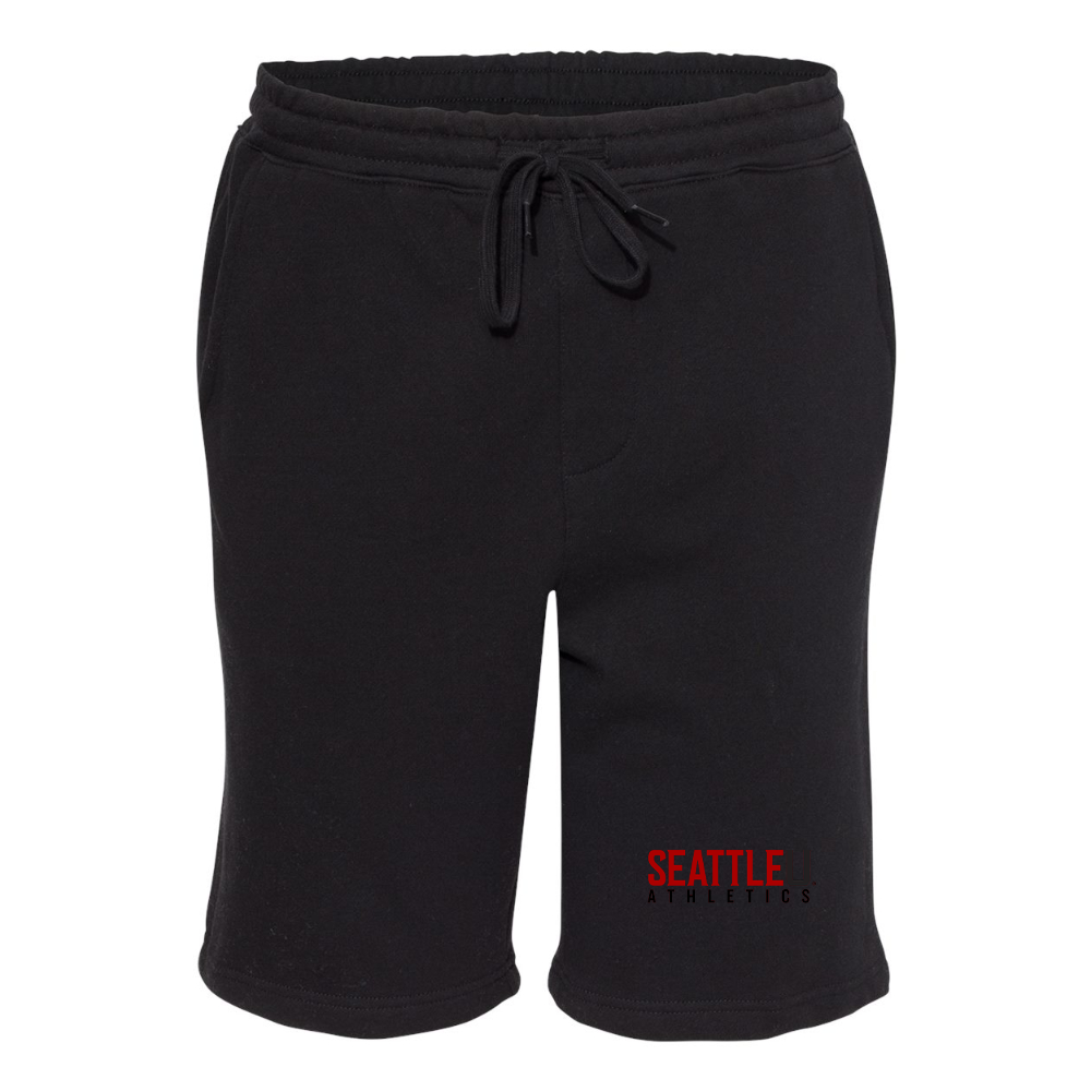 Men's Seattle Redhawks Logo Independent Trading Co Midweight Fleece Shorts