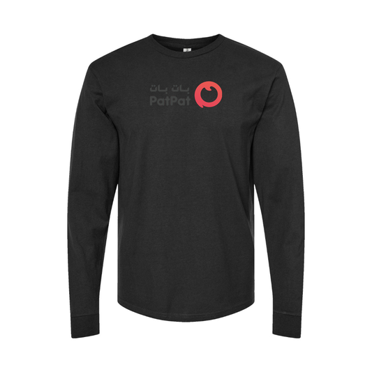 Men's PatPat Logo Long Sleeve T-Shirt