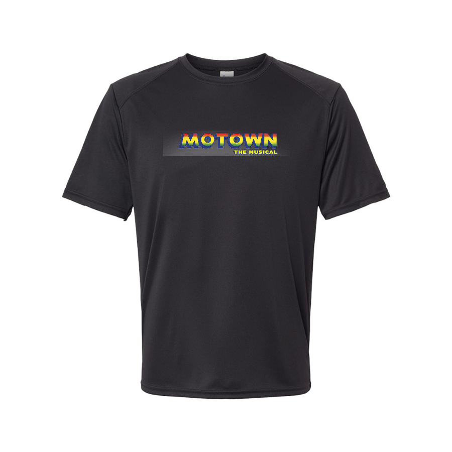 Men's Motown the Musical Logo Polyester T-Shirt