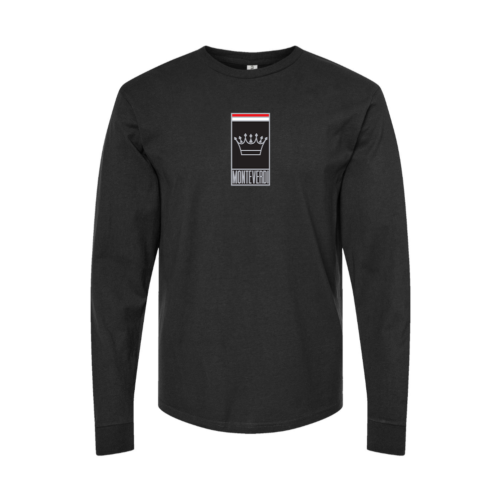 Men's Monteverdi Logo Long Sleeve T-Shirt