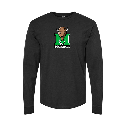 Men's Marshall Thundering Herd Logo Long Sleeve T-Shirt
