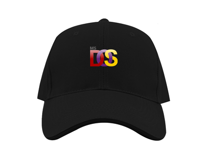 MS DOS Logo Dad Baseball Cap Hat