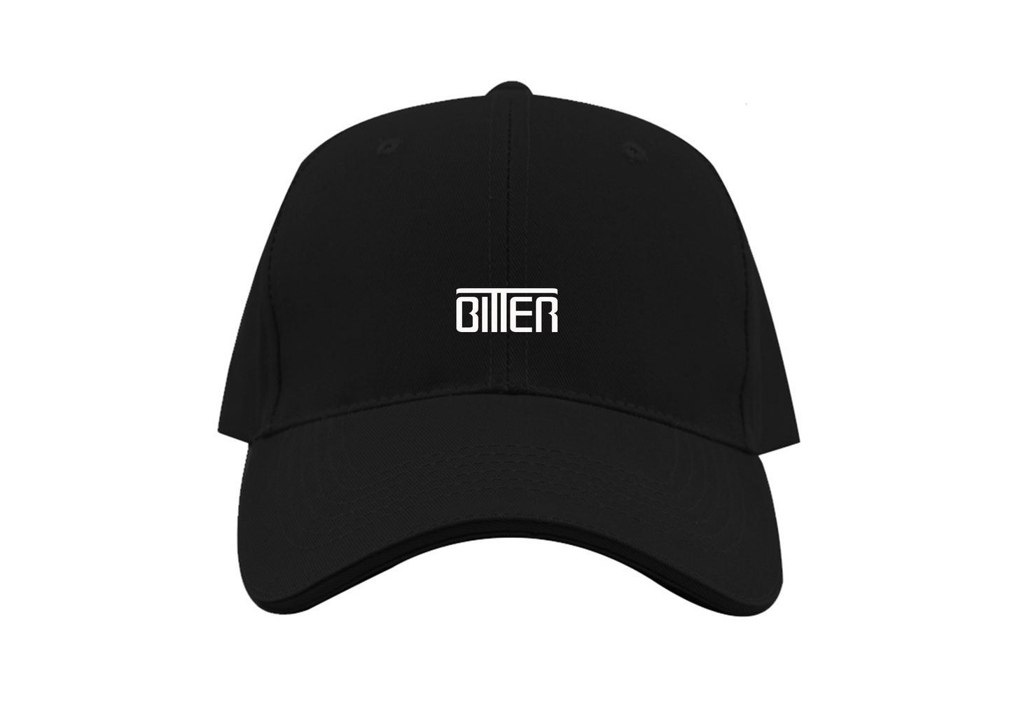 Bitter Logo Dad Baseball Cap Hat