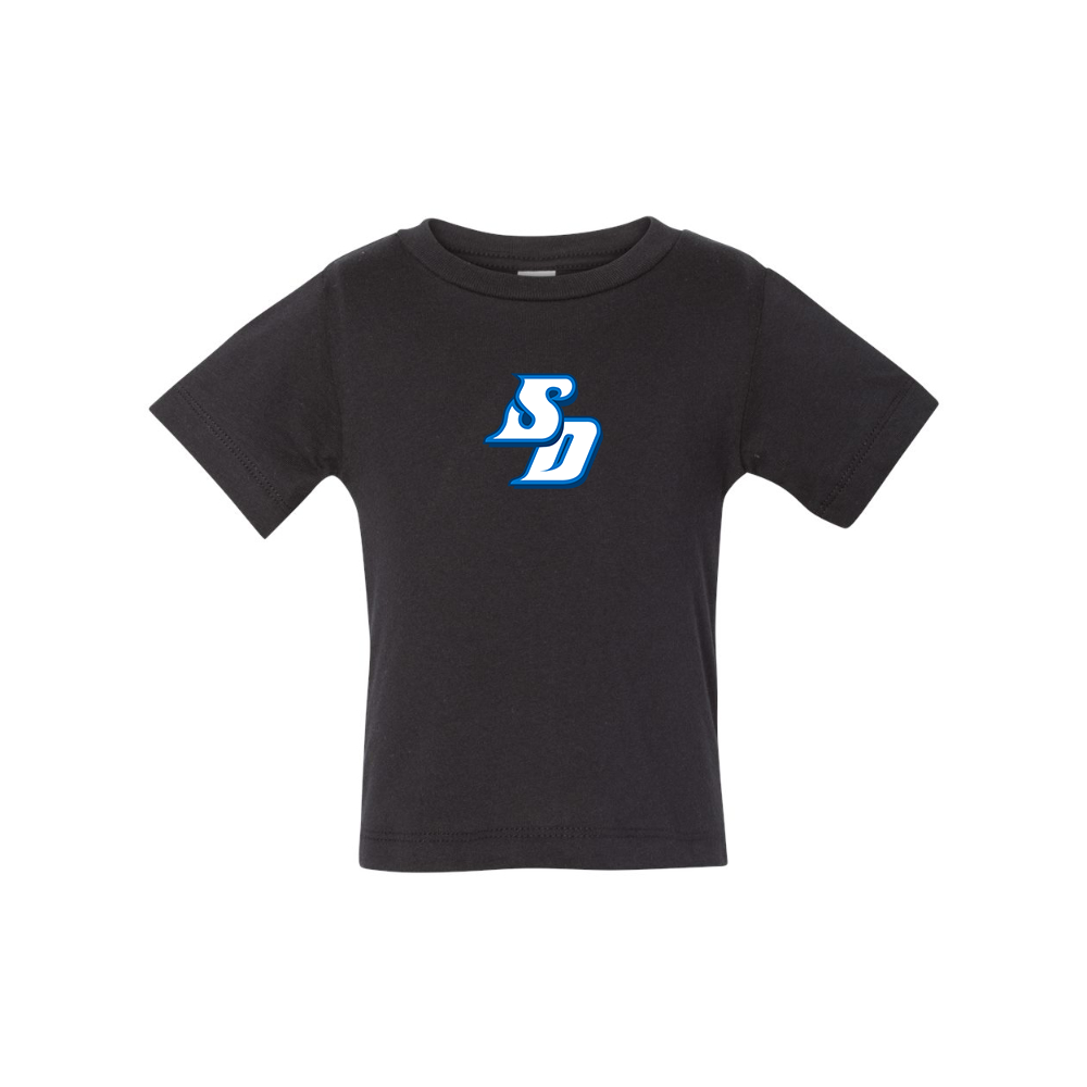San Diego Toreros Logo BELLA CANVAS Infant Jersey Tee
