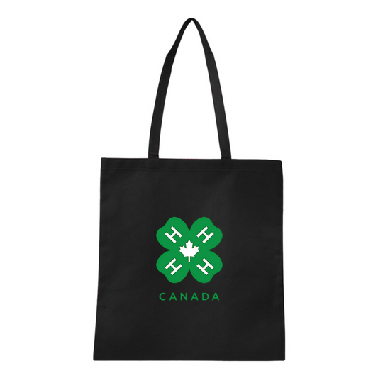 4H Canada Logo Q-Tees Non-Woven  Tote
