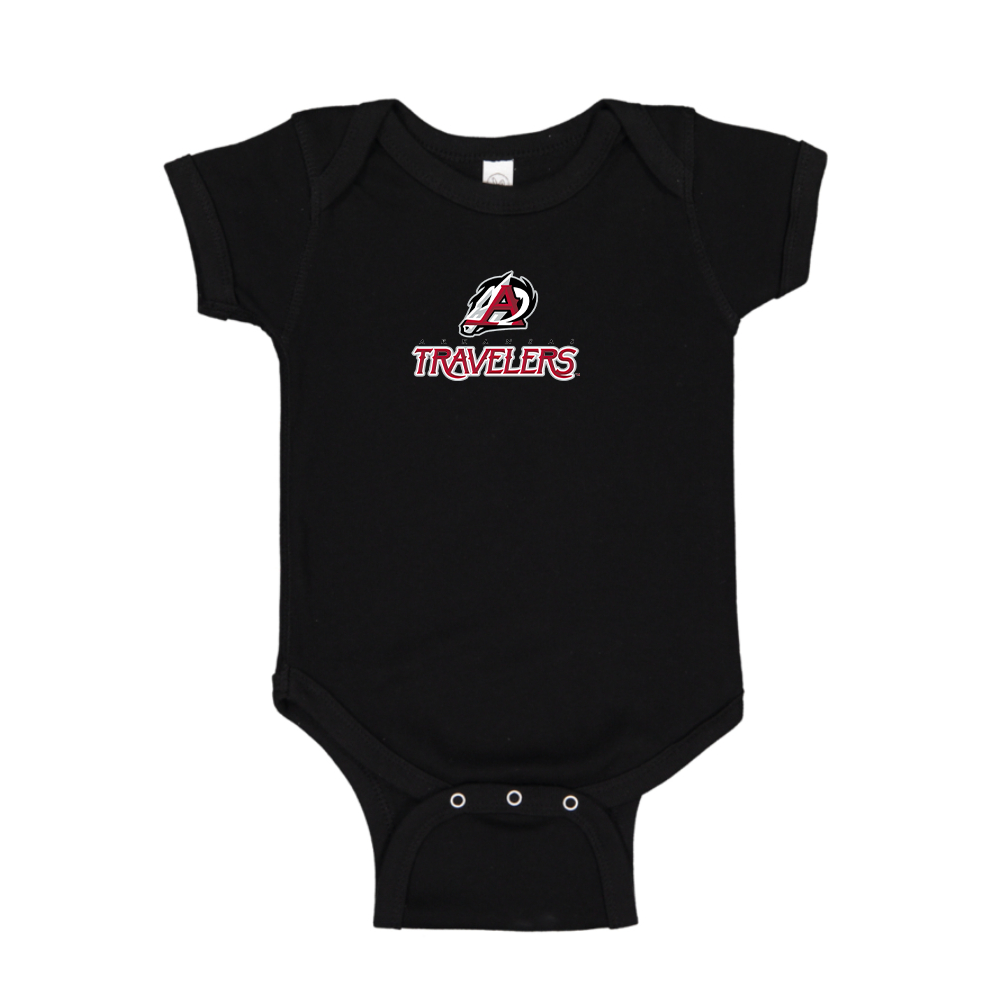 Arkansas Travelers Logo Baby Romper Onesie