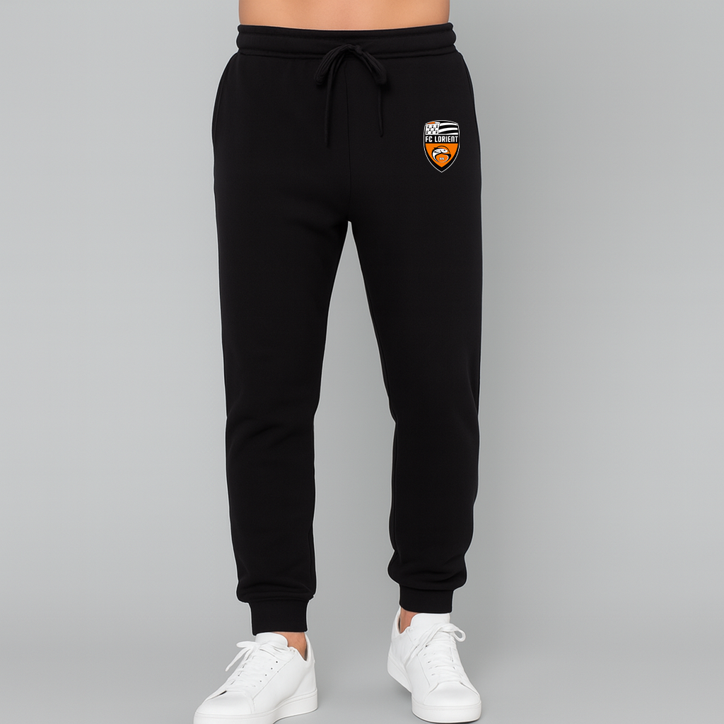 Men's FC Lorient Soccer Logo Joggers Sweatpants