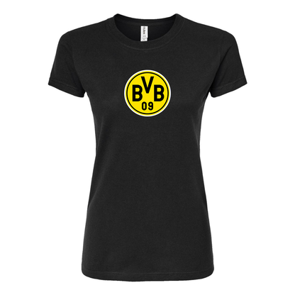 Women's Borussia Dortmund BVB FC Round Neck T-Shirt