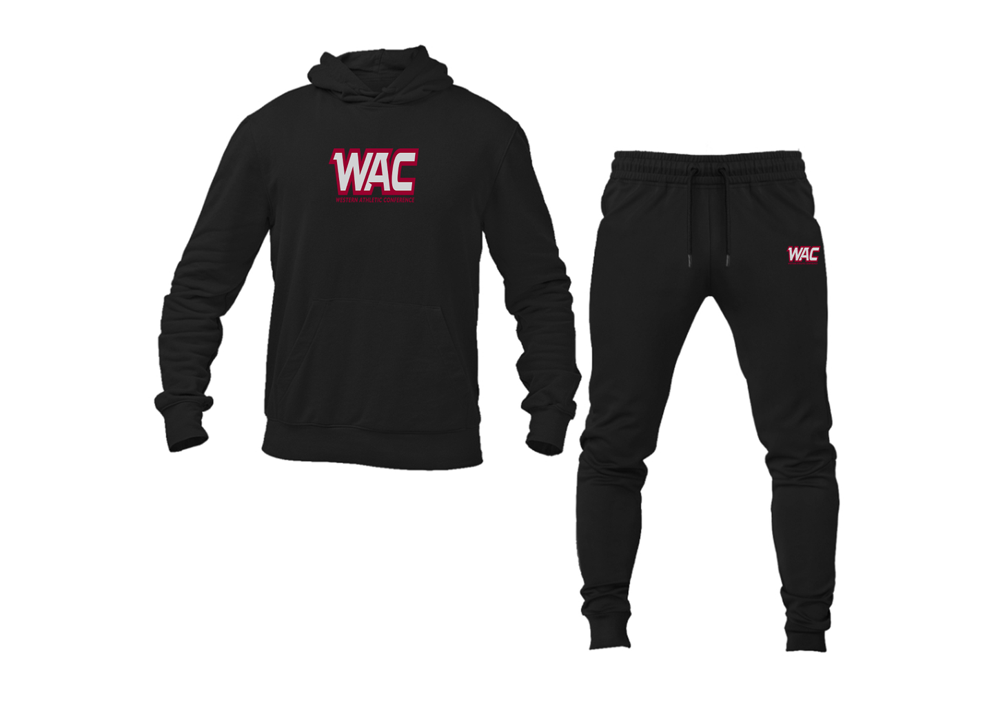 Men's Western Athletic Conference Hoodie Joggers Set