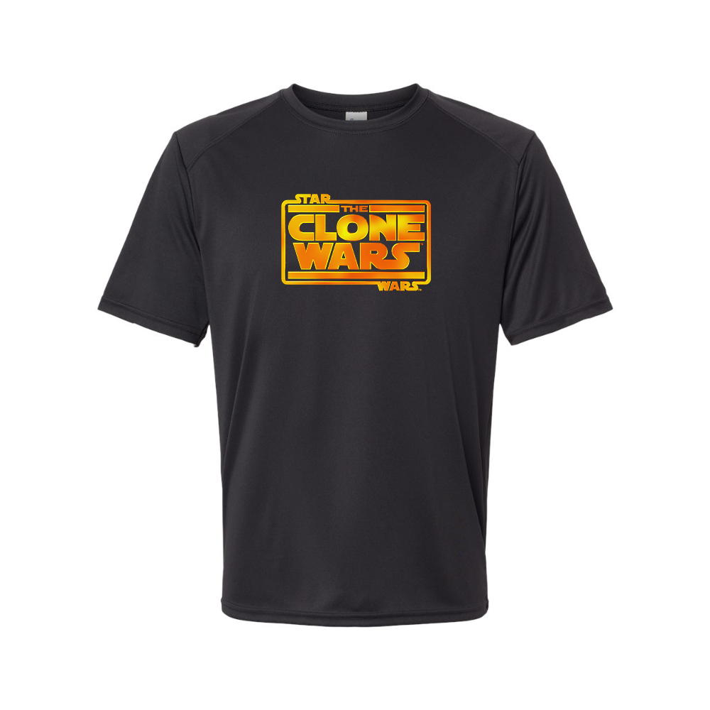 Men's The Clone wars Logo Polyester T-Shirt