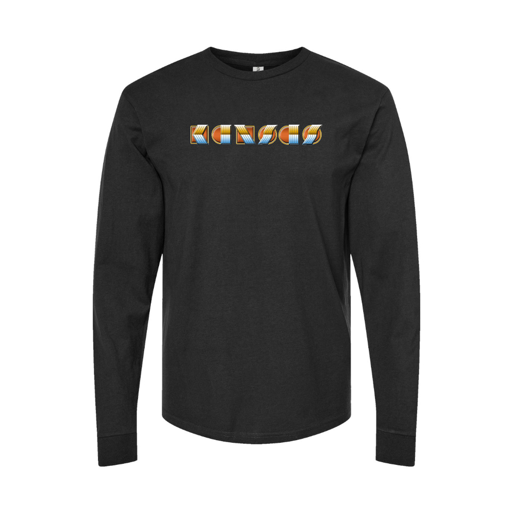 Men's Kansas Logo Long Sleeve T-Shirt