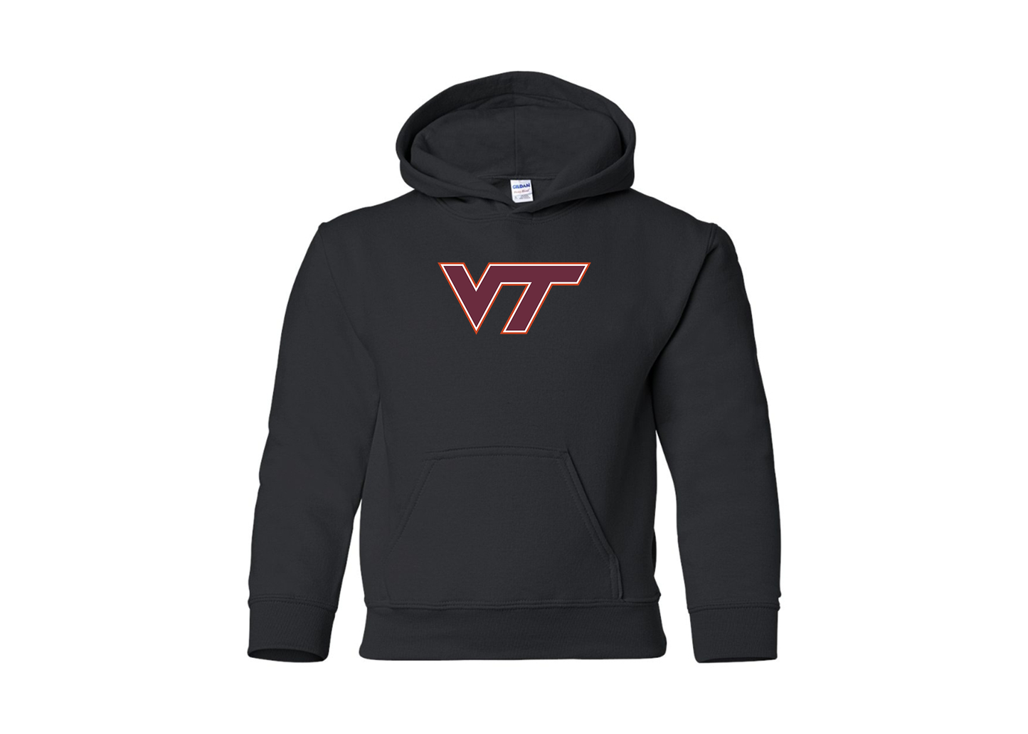Youth Virginia Tech HokiesGildan Heavy Blend  Hooded Sweatshirt