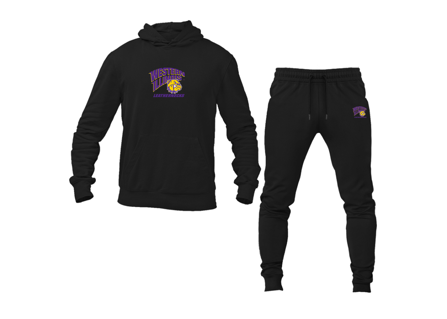 Men's Western Illinois Leathernecks Hoodie Joggers Set