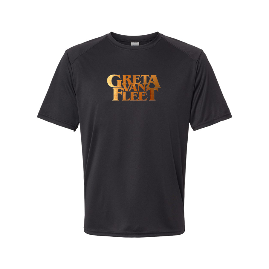 Men's Greta Van Fleet Logo Polyester T-Shirt