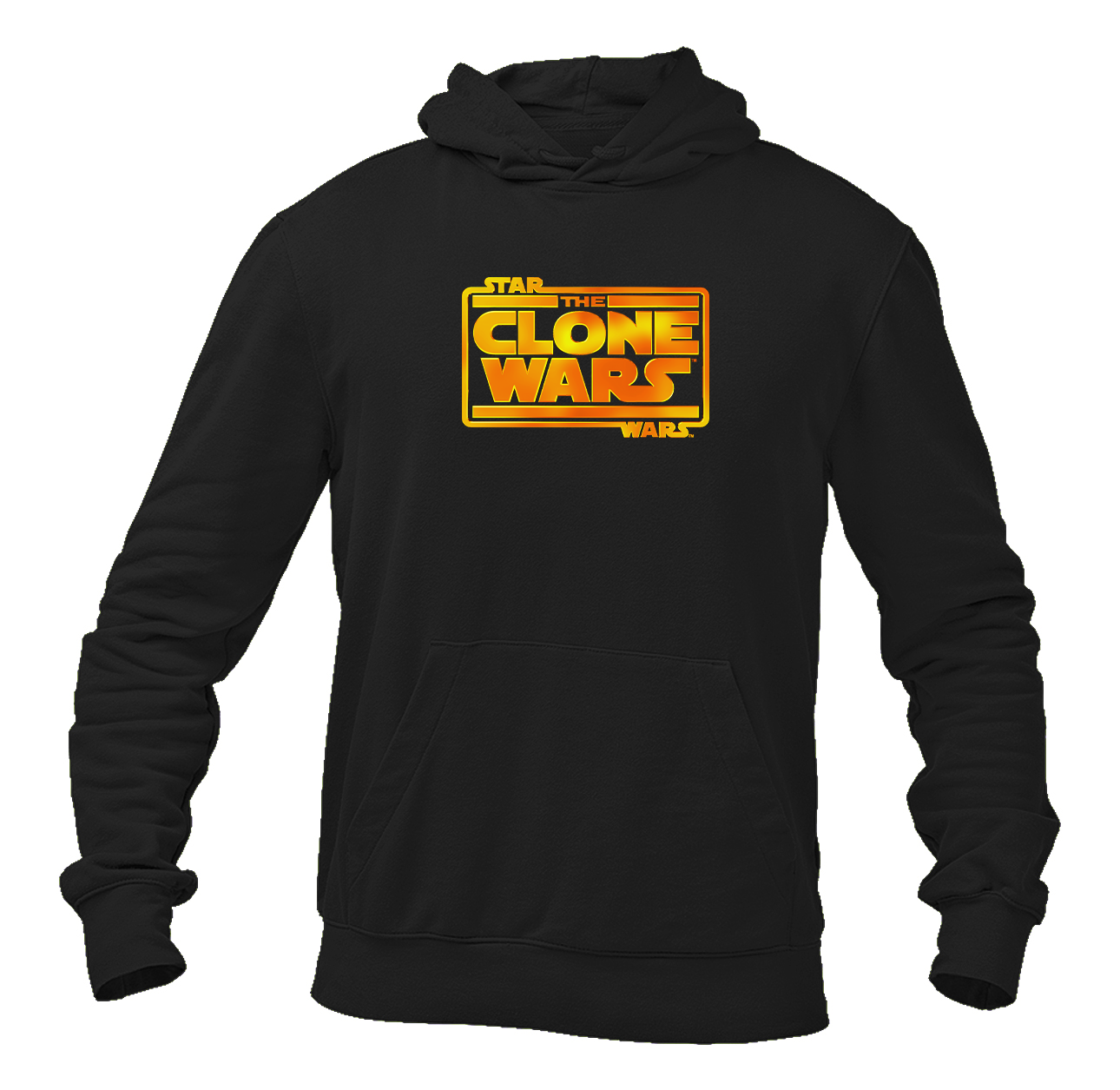 Men's The Clone wars Logo  Pullover Hoodie