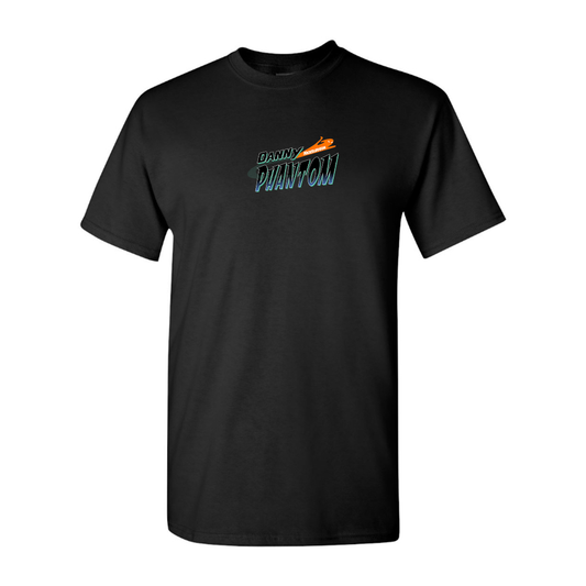 Men's Danny Phantom Logo Cotton T-Shirt