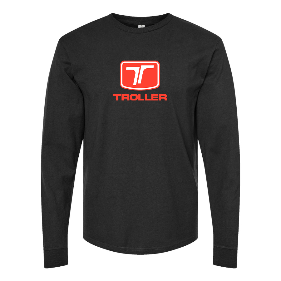 Youth Troller Logo Cotton Long Sleeve T-Shirt