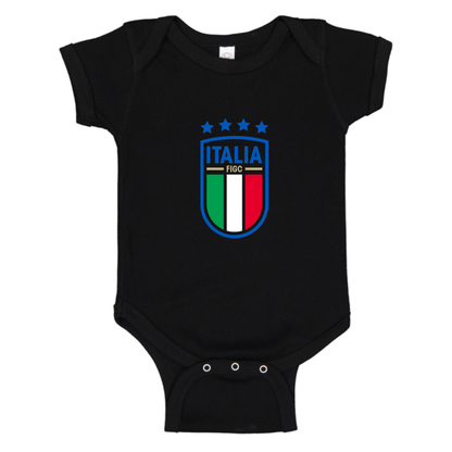 Italy National Soccer Baby Romper Onesie