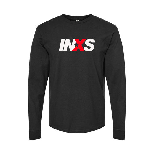 Youth INXS Logo Cotton Long Sleeve T-Shirt