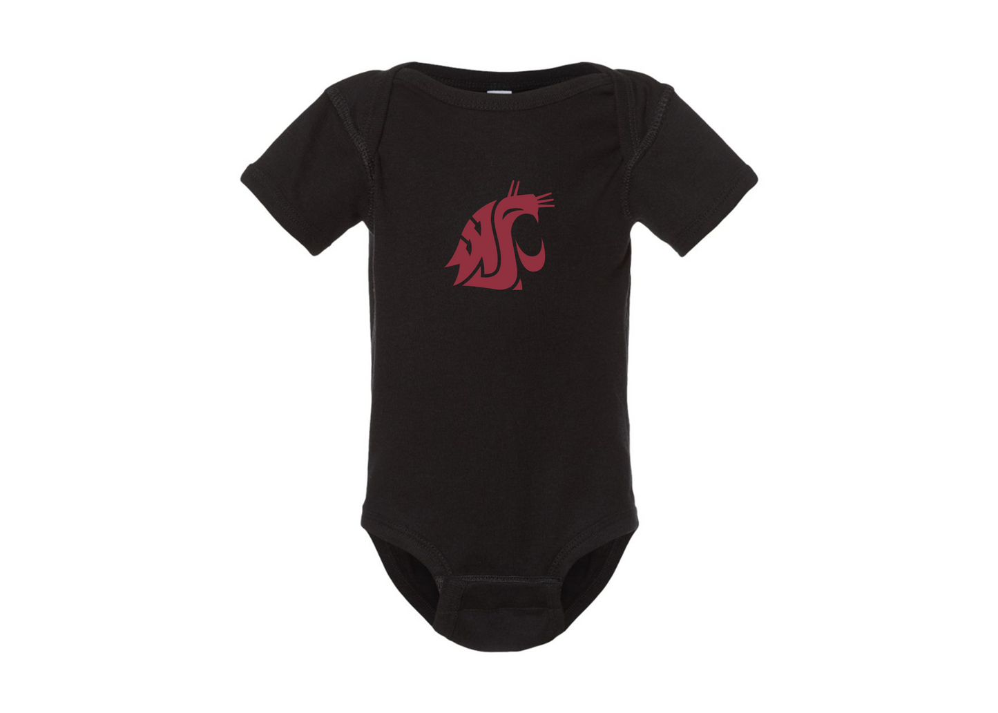 Washington State Cougars Rabbit Skins Infant Baby Rib Bodysuit