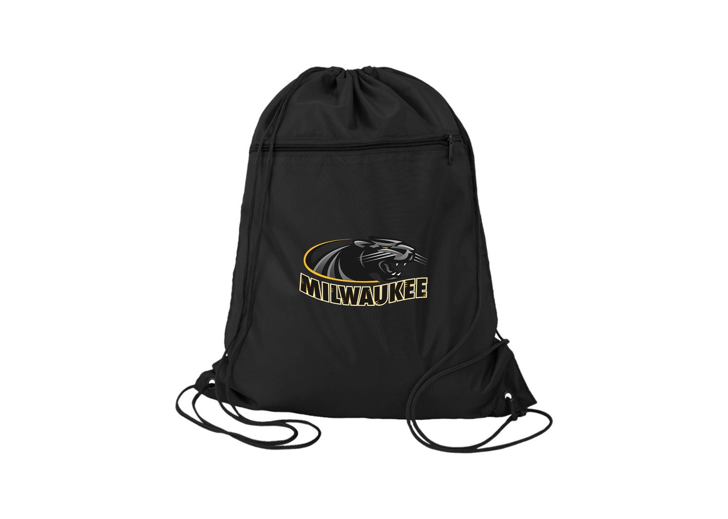Wisconsin Milwaukee Panthers Q-Tees - Polyester Cinchpack