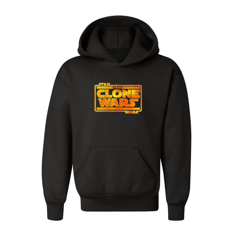 Youth The Clone wars Logo Pullover Hoodie