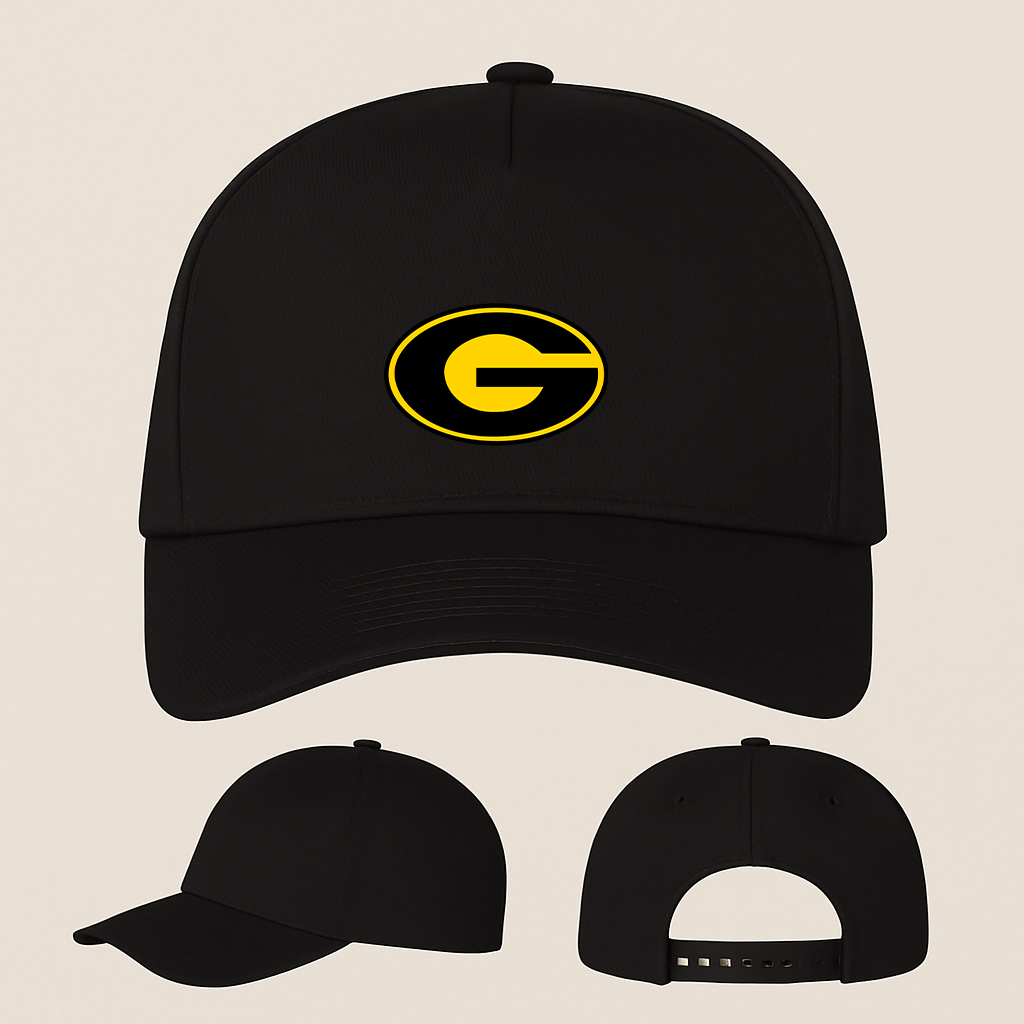 George Grambling State Tigers Logo Five Panel Twill Snapback Cap