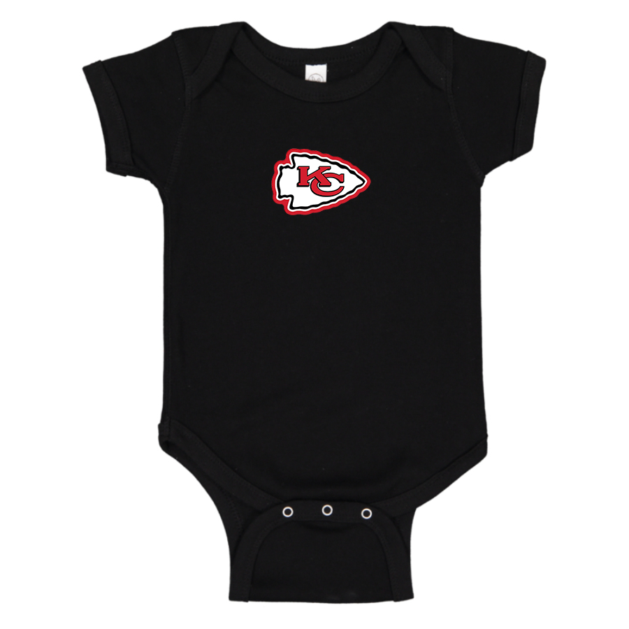 KC Chiefs Logo Baby Romper Onesie