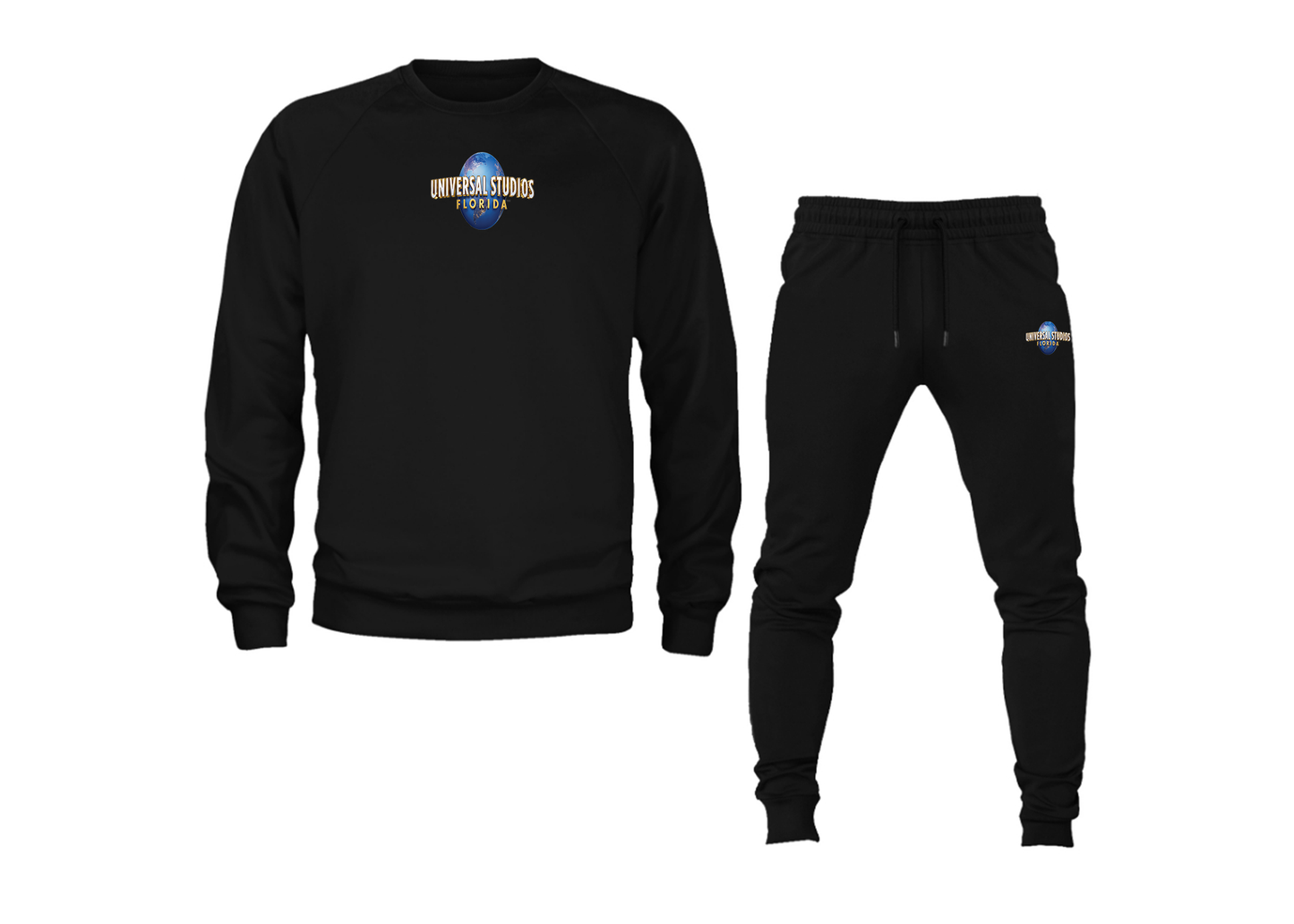 Men's Universal Studios Florida Crewneck Sweatshirt Joggers Suit