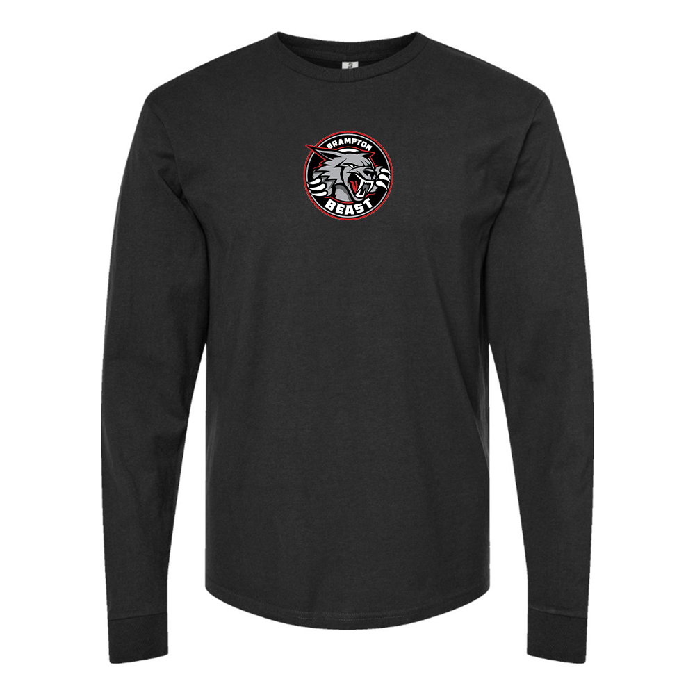 Men's Long Brampton Beast Logo Sleeve T-Shirt