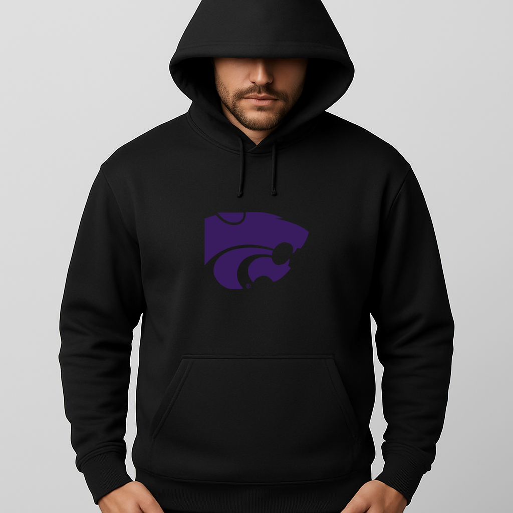 Men's Kansas State Wildcats Logo Pullover Hoodie