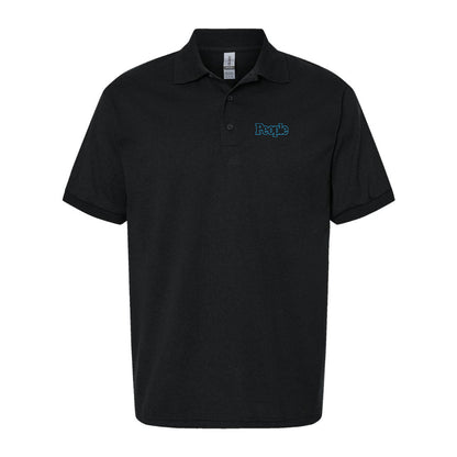 Men's People Magazine Logo Gildan Dry Blend Jersey Polo
