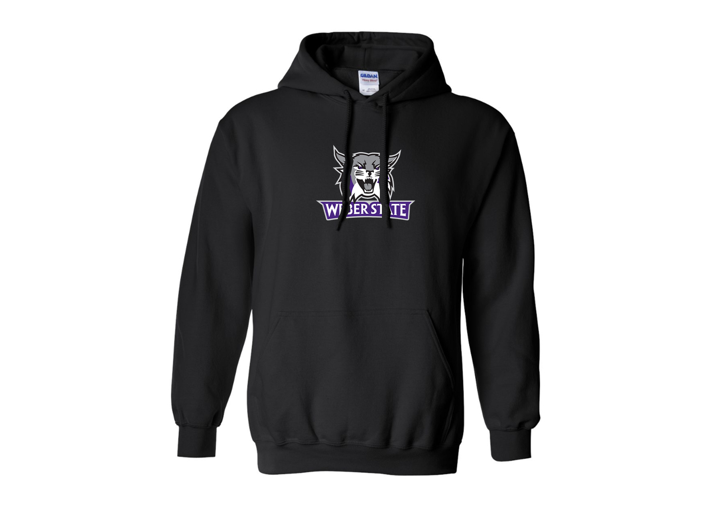 Men's Weber State Wildcats Gildan  Heavy Blend Hooded Sweatshirt
