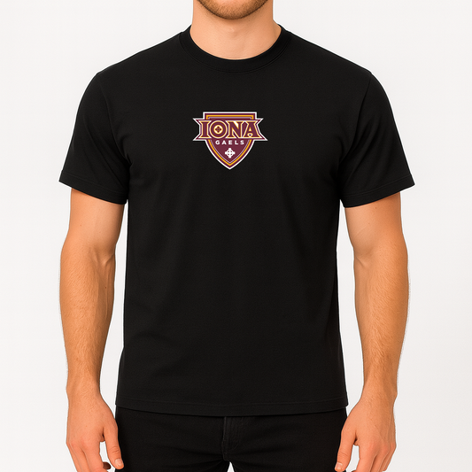Men's Iona Gaels Logo Cotton T-Shirt
