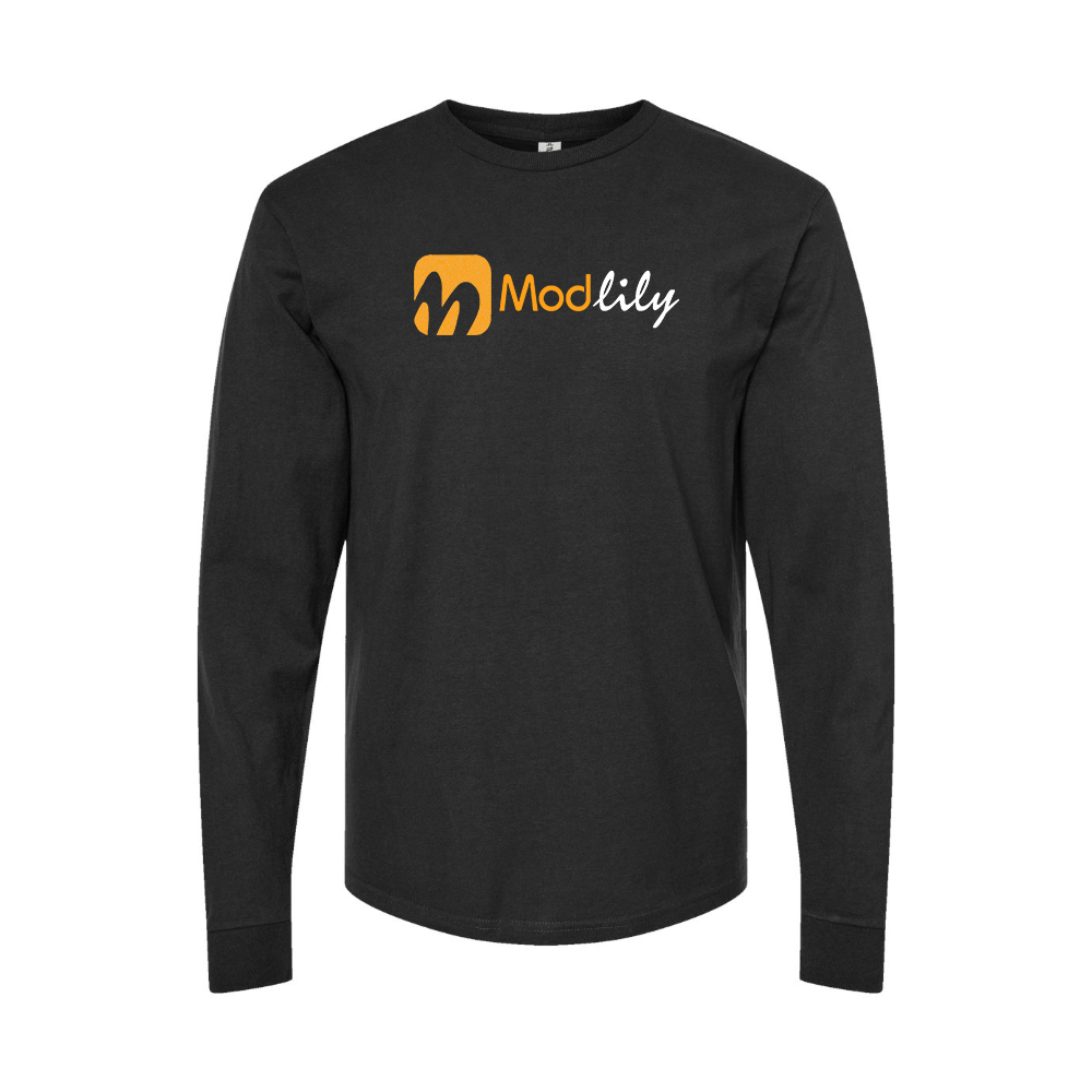 Men's Modlily Logo Long Sleeve T-Shirt