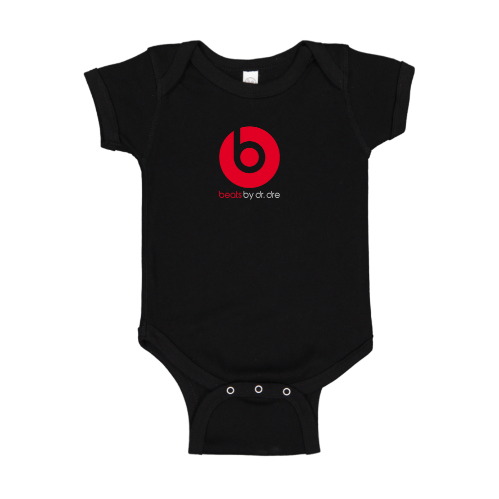 Beats-by Dre Logo Baby Romper Onesie