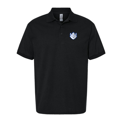 Men's Saint Louis Billikens Logo Gildan Dry Blend Jersey Polo