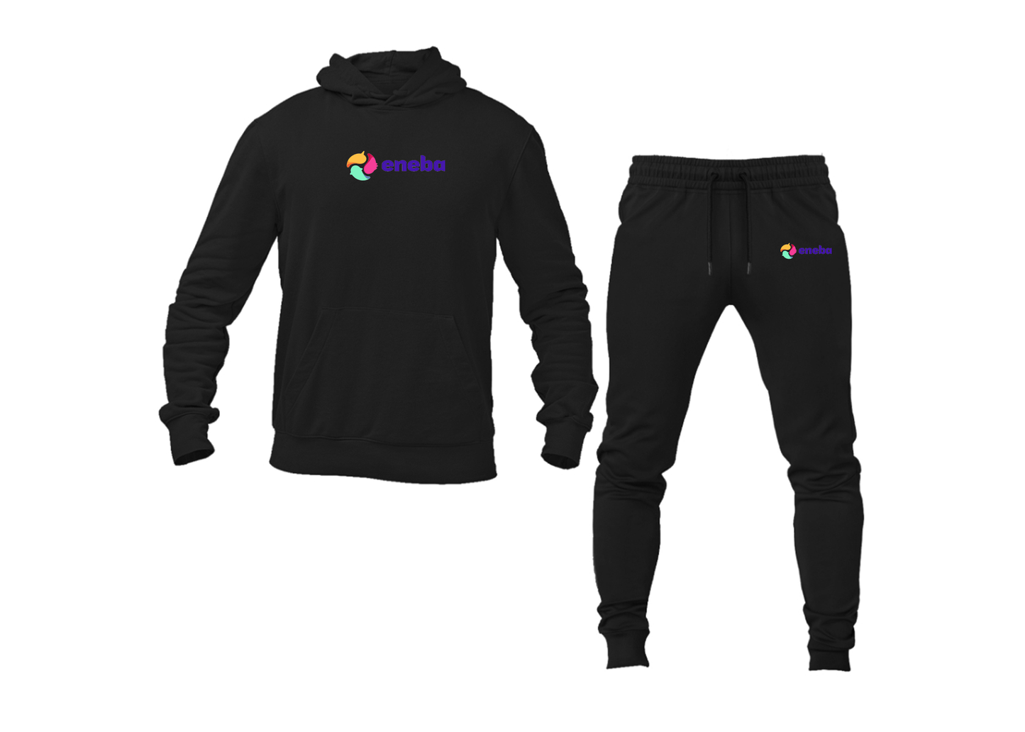 Men's Eneba Logo Hoodie Joggers Set