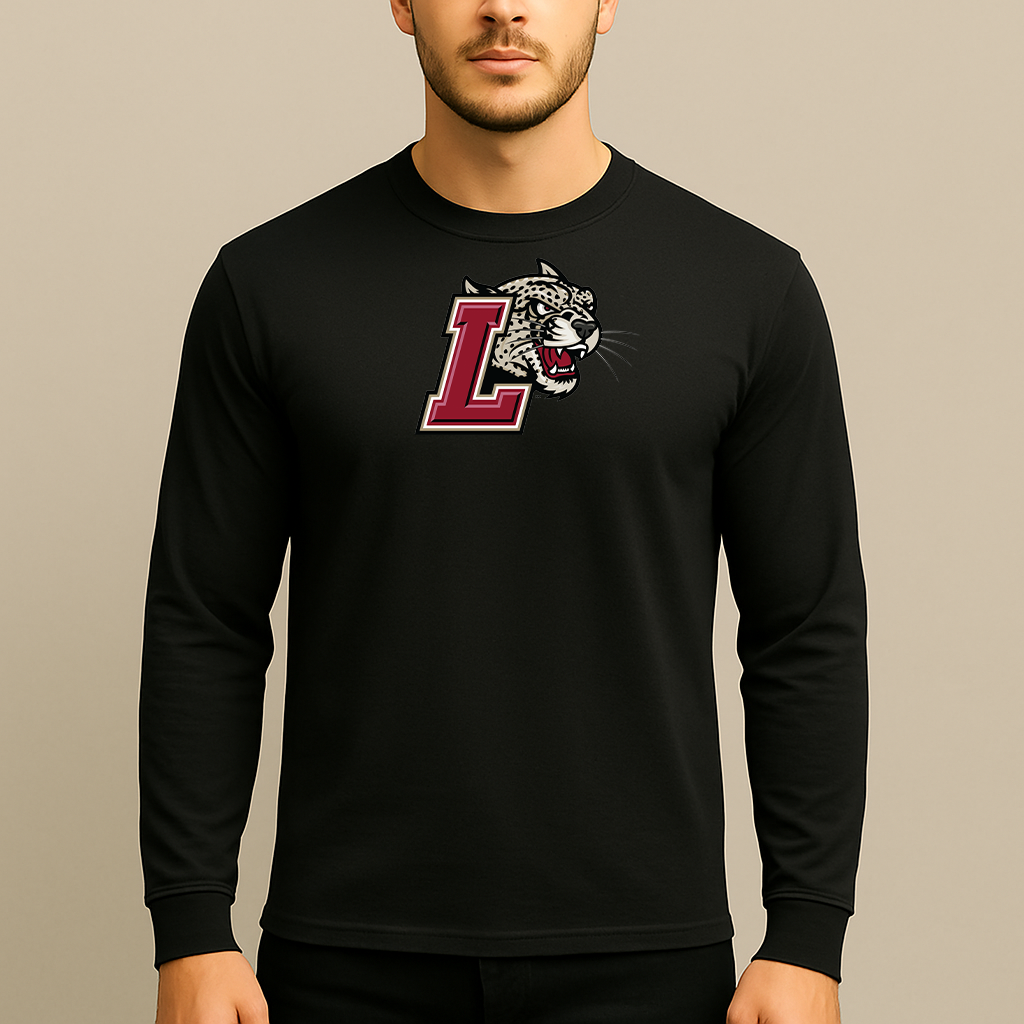 Men's Lafayette Leopards Logo Long Sleeve T-Shirt