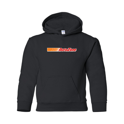 Youth AutoZone Logo Gildan Heavy Blend  Hooded Sweatshirt