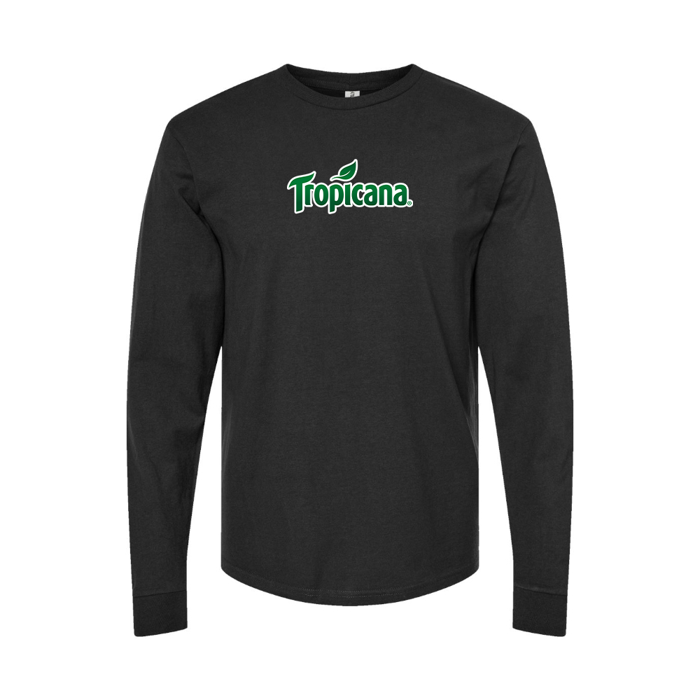 Youth Tropicana Logo Cotton Long Sleeve T-Shirt