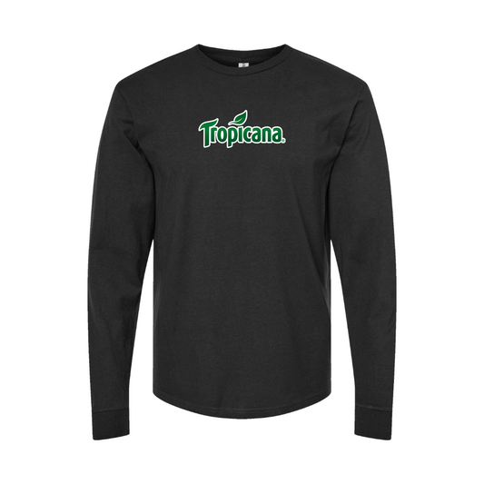 Youth Tropicana Logo Cotton Long Sleeve T-Shirt
