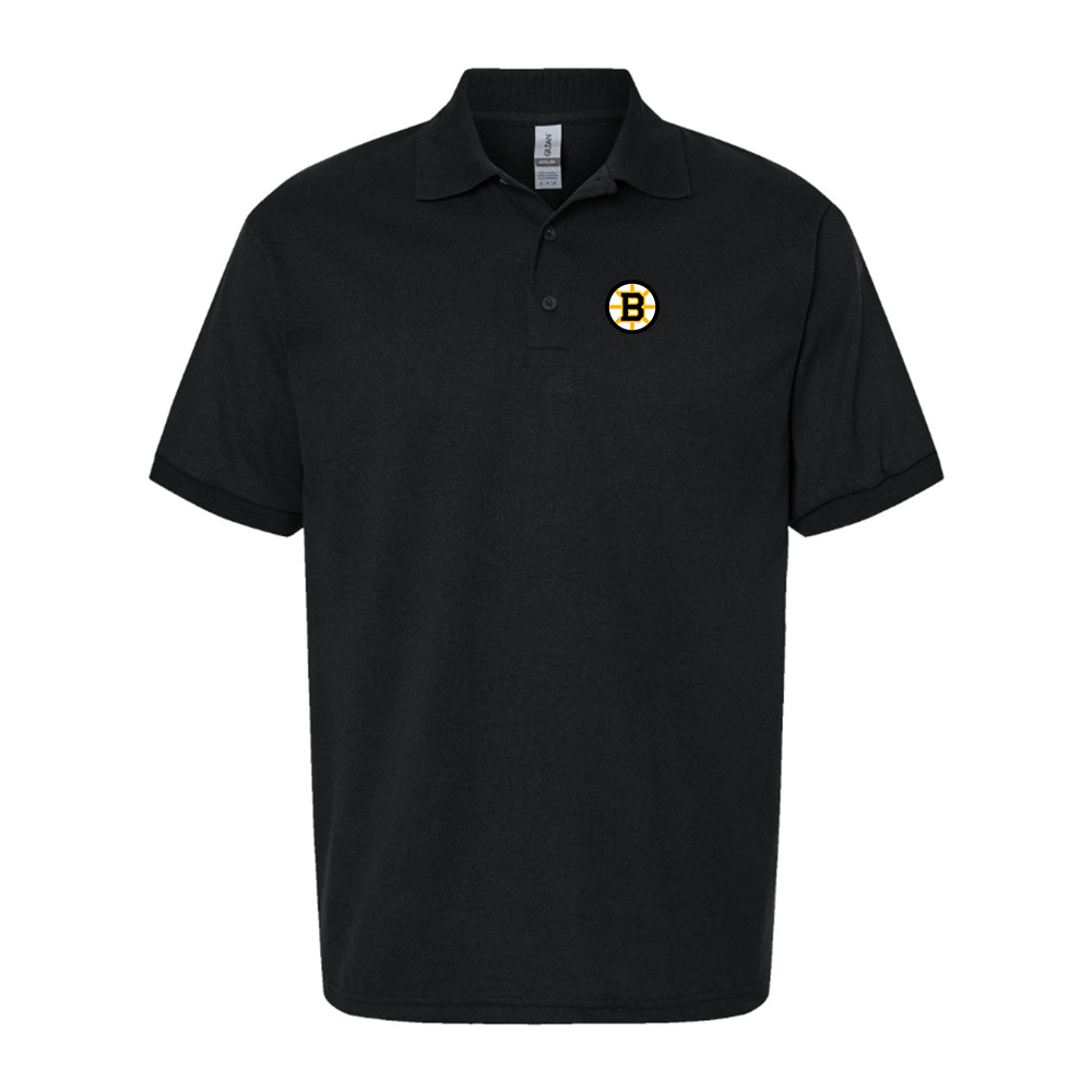 Men's Boston Bruins Logo Dry Blend Polo