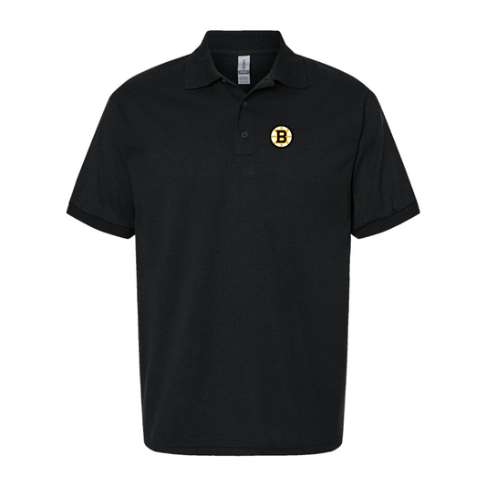 Men's Boston Bruins Logo Dry Blend Polo